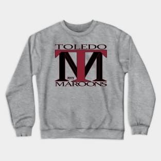 Modernized Toledo Maroons Crewneck Sweatshirt